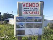 Terreno urbano Moradia T2 de 2 pisos projeto Aprovado
