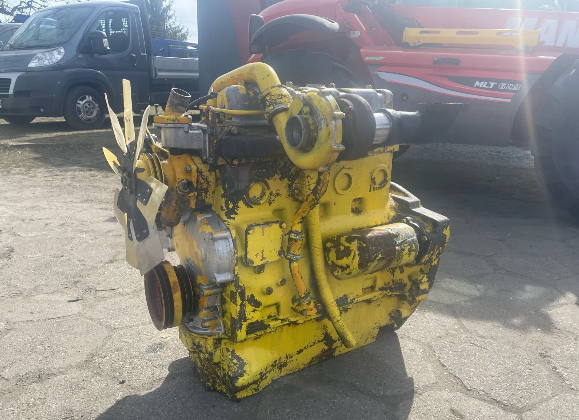 Silnik Ursus Zetor 4 cylindrowy TURBO z Agregatu 100 KM 1014,10145