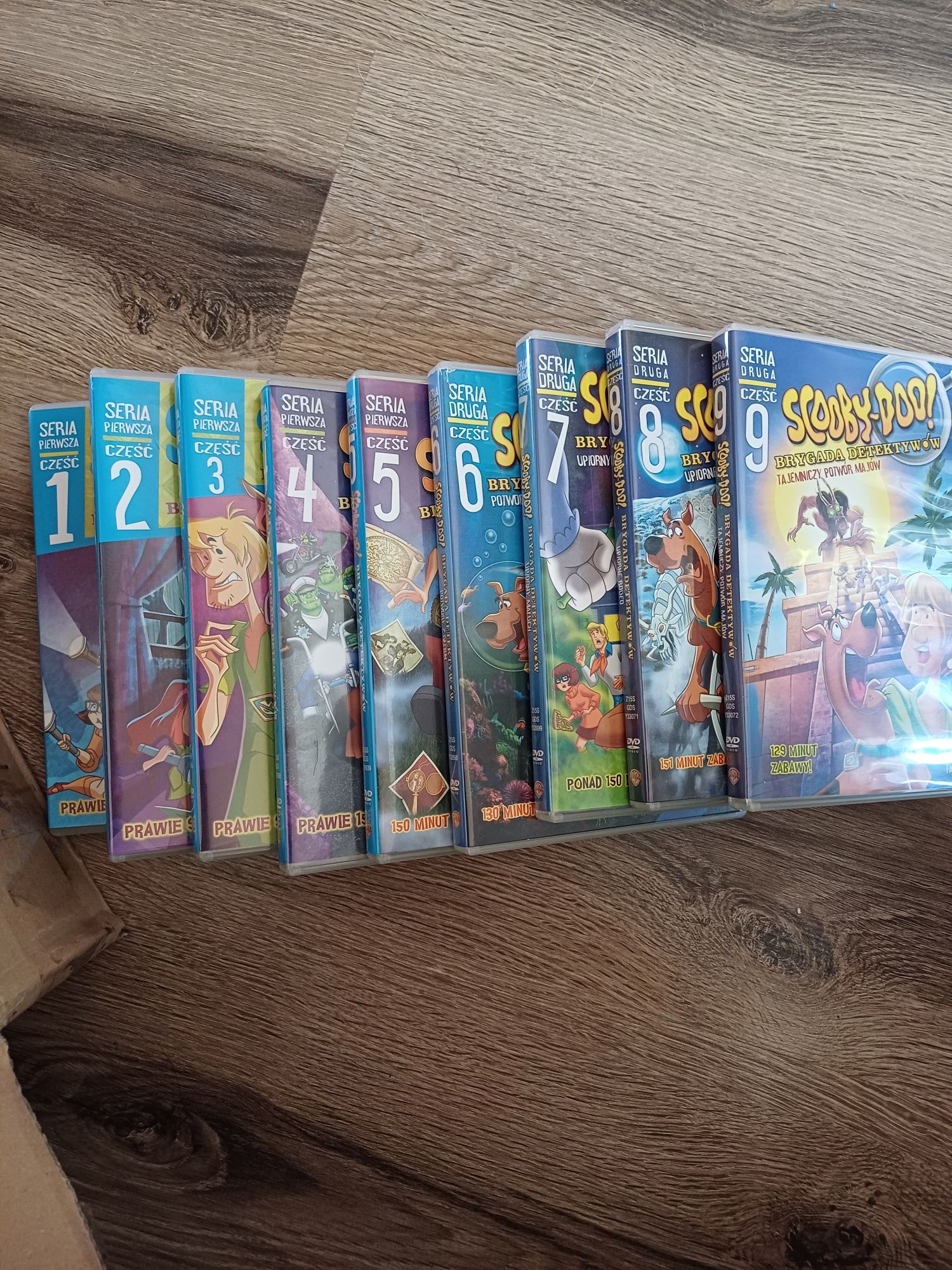 Scooby-doo I Brygada detektywów dvd  część 1-9
