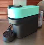 Máquina de café Nespresso; Krups, modelo Vertuo Pop, mint