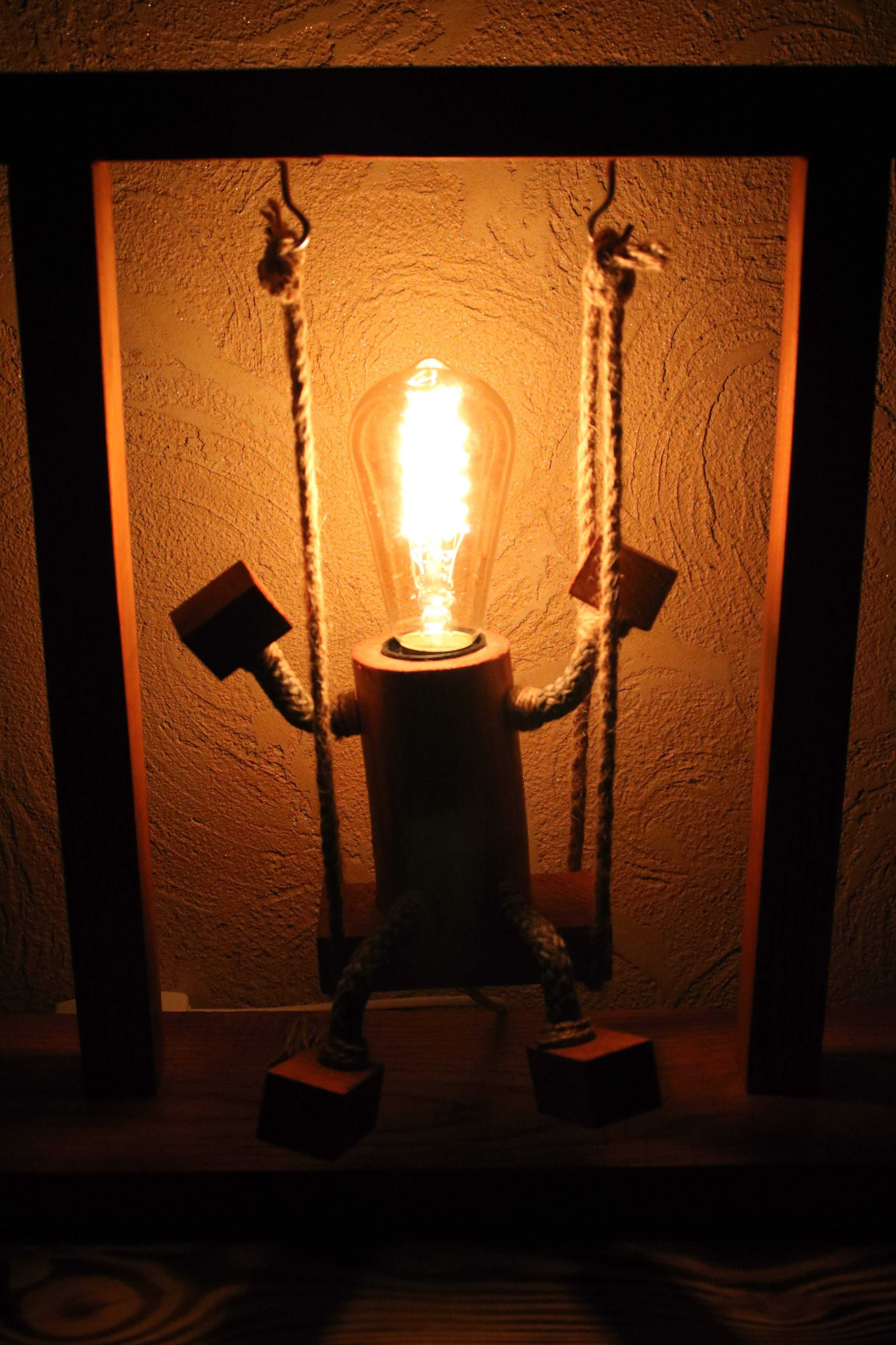 Настільна Лампа, нічник "Valley" Ручна робота, лампа Едісона