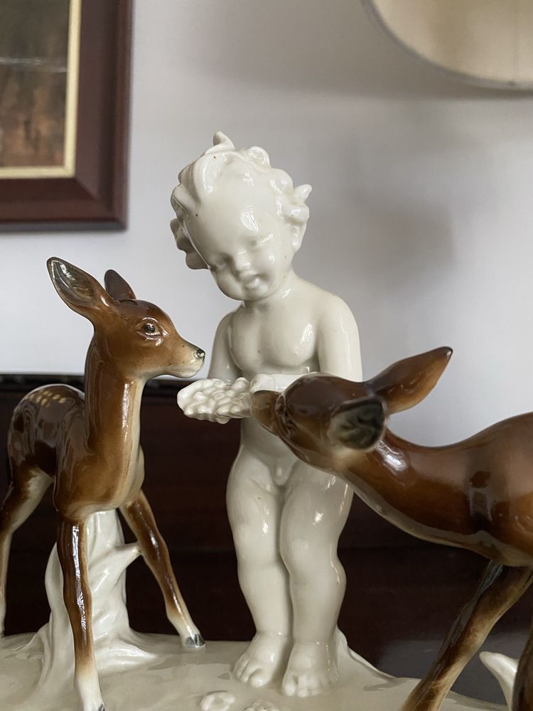 Putto z sarenkami