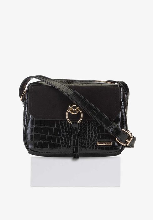 WITTCHEN Luksusowa LISTONOSZKA krokodyla skóra SUPER