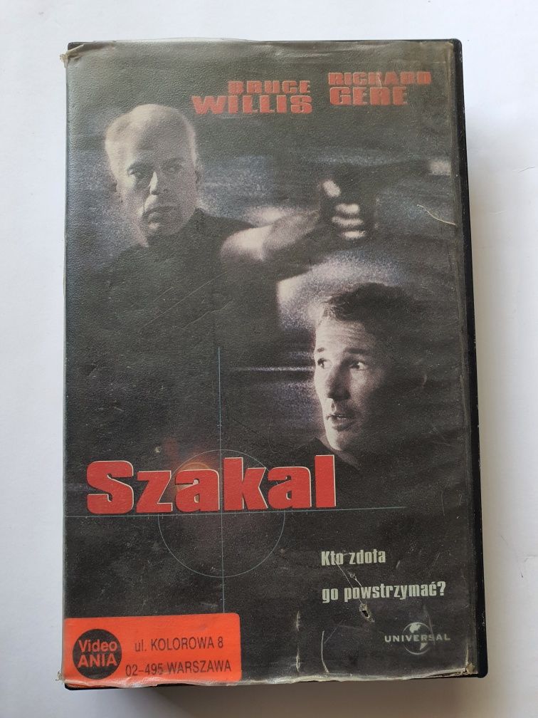 Szakal Bruce Willis VhS