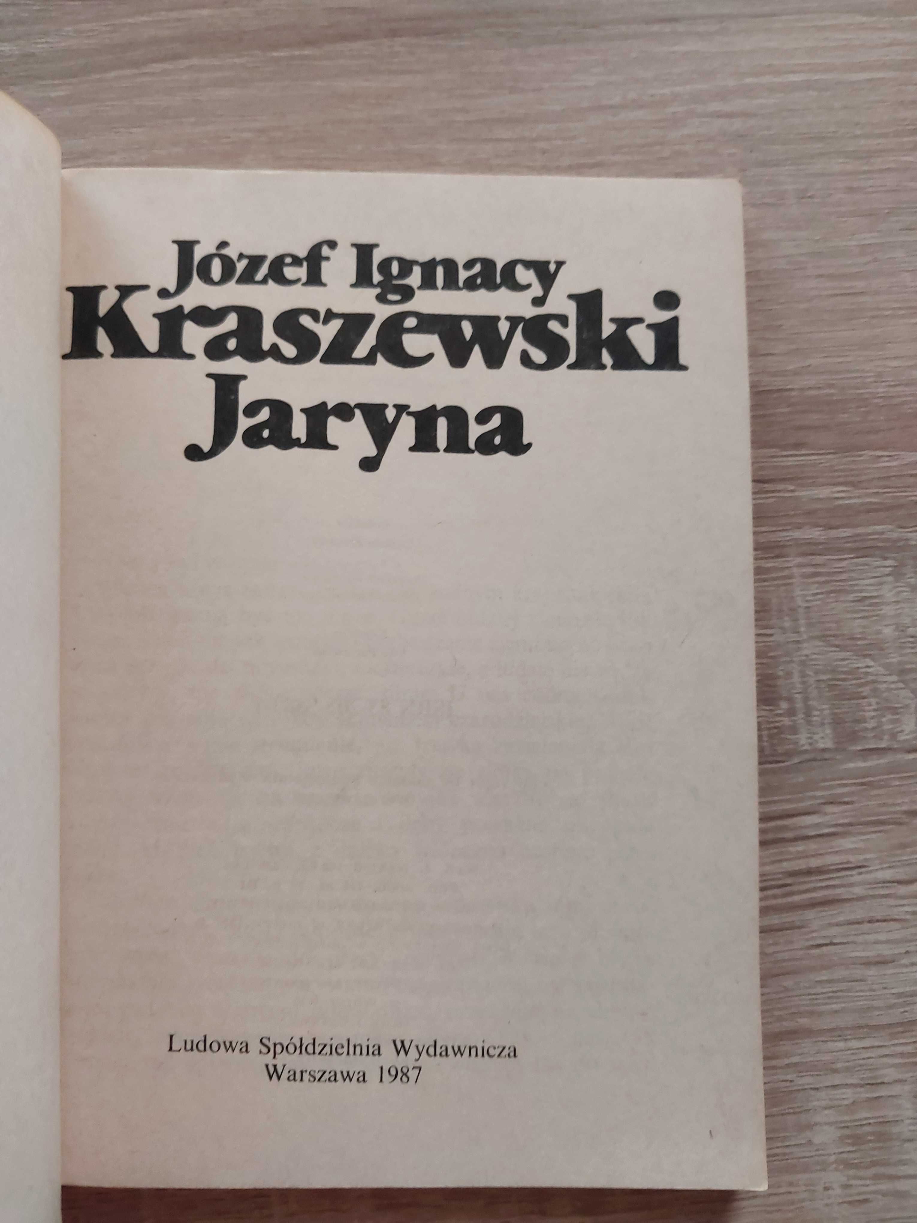 Jaryna J.I.Kraszewski