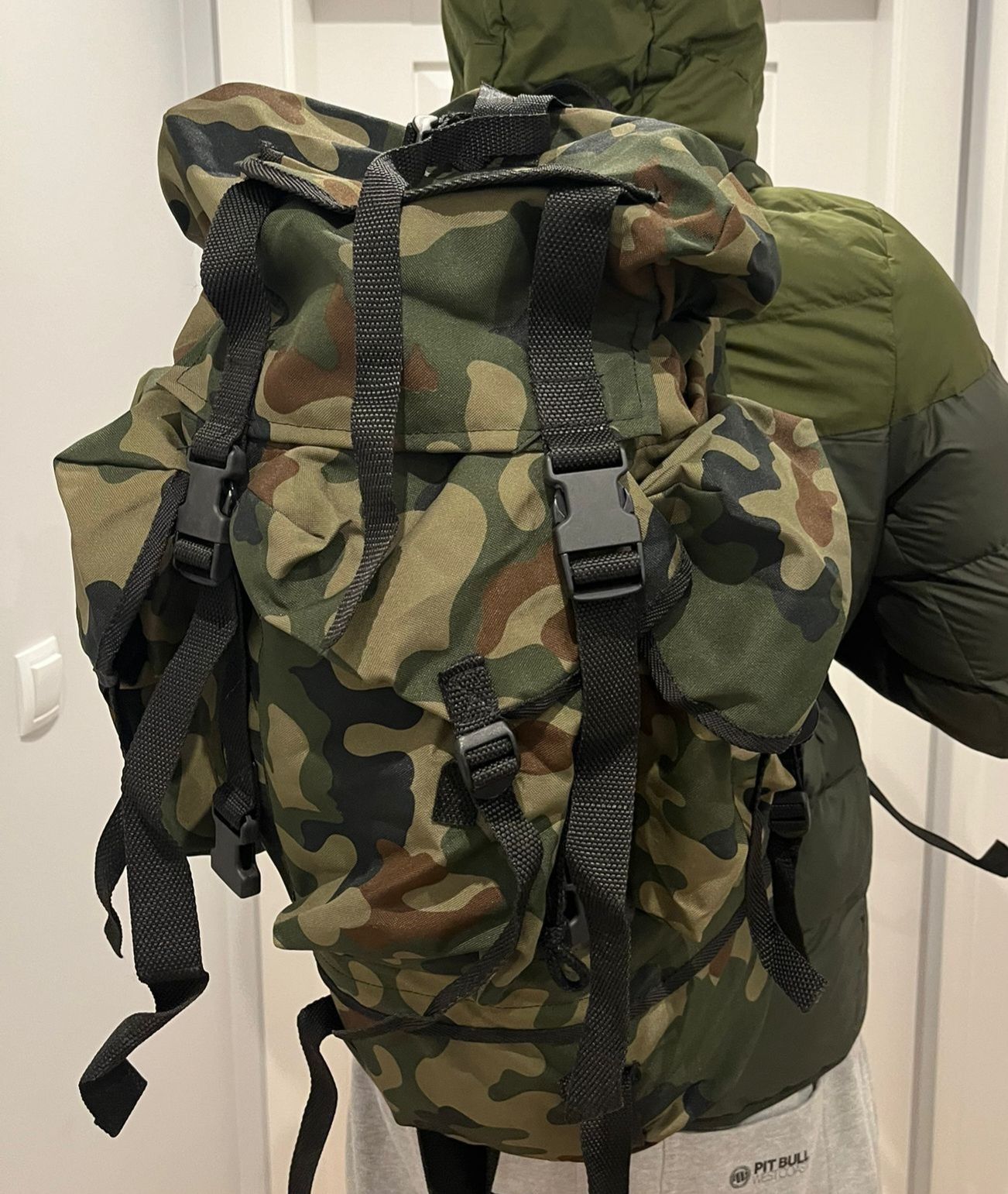 NOWY zasobnik żołnierski górski Plecak wojskowy 978a/mon