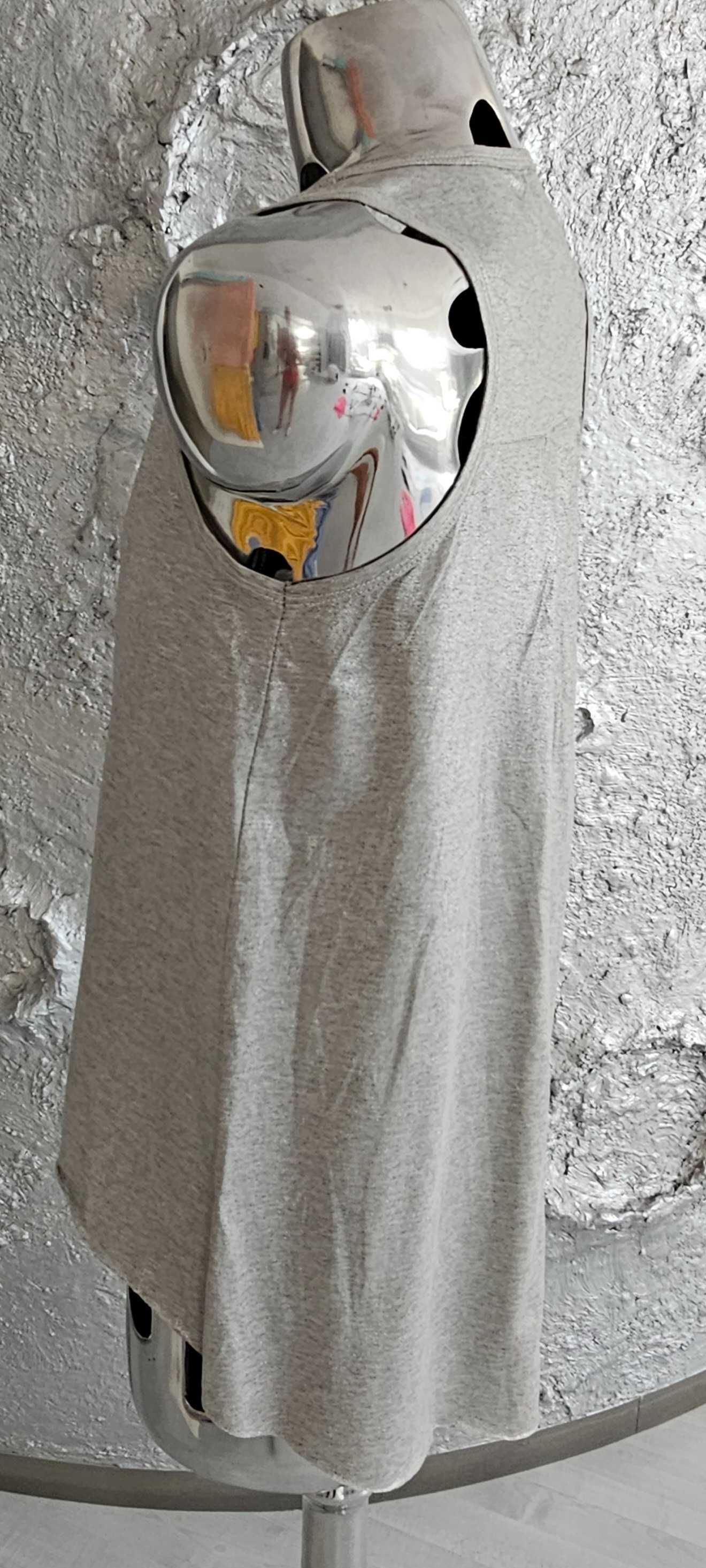 PLEASE top srebrny bluzka roz M/L