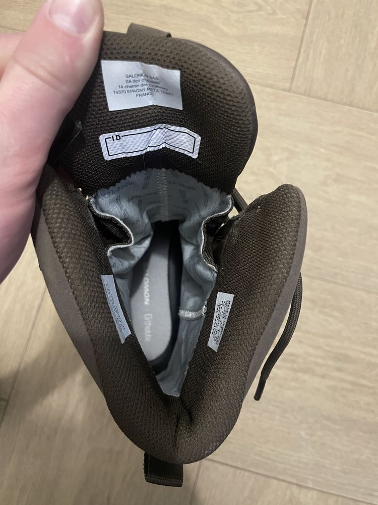 Берці зимові Salomon Quest 4D Forces High Gore-Tex®. Коричневі