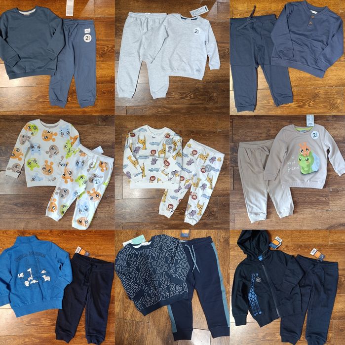 Свитшоты, спортивные штаны, регланы, джинсы, пижамы, трусы, футболки