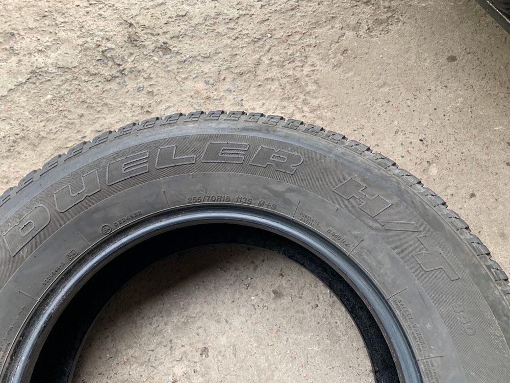 Шини літні R18 255 70 Bridgestone Летняя резина Склад Осокорки