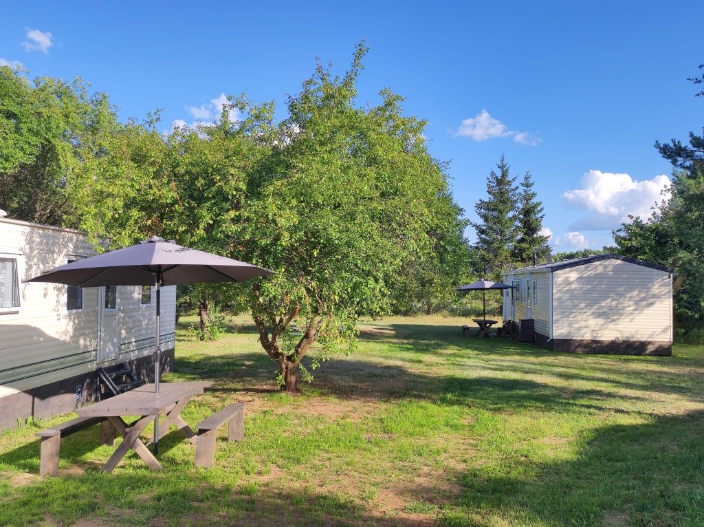 Domki na Mazurach nad rzeką, k/Ełku, 50 m od jeziora, bania, sauna