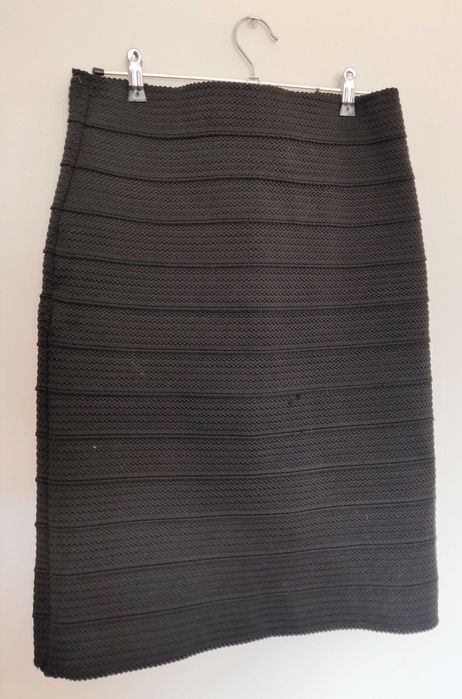 Saia Preta Travada Zara