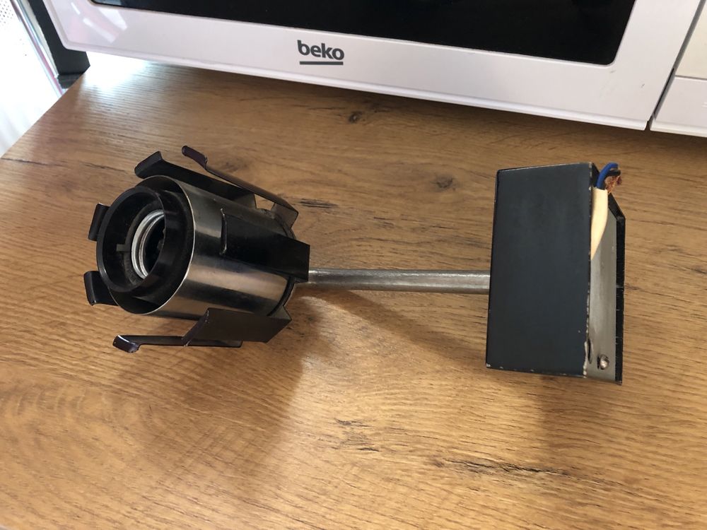 Lampa Boczna Scienna Metalowa Retro Antyk PRL-u