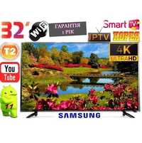 Телевизор Samsung Smart TV 32 дюйма Т2 Android 13 WiFi LED