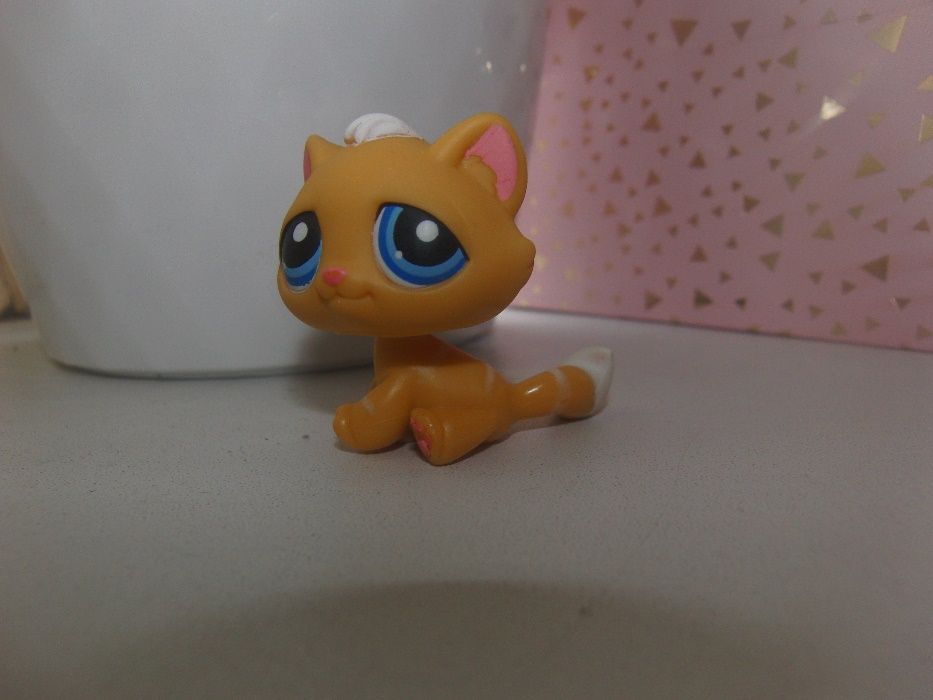 Tabby Cat LPS Littlest Pet Shop #349 Tabby Cat