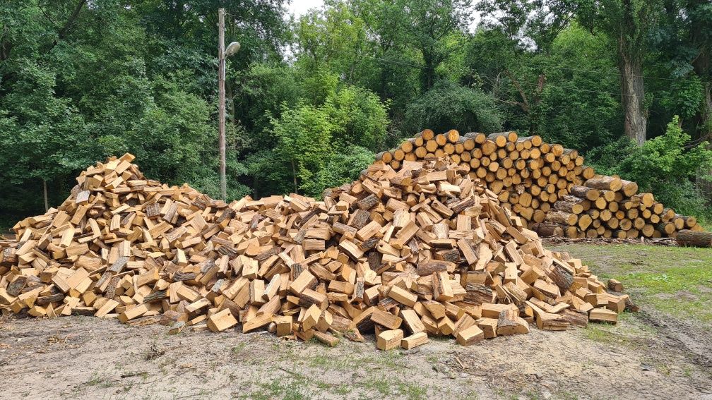 Drewno opałowe, kominkowe, dębowe. Sezonowane. Transport gratis. Dąb