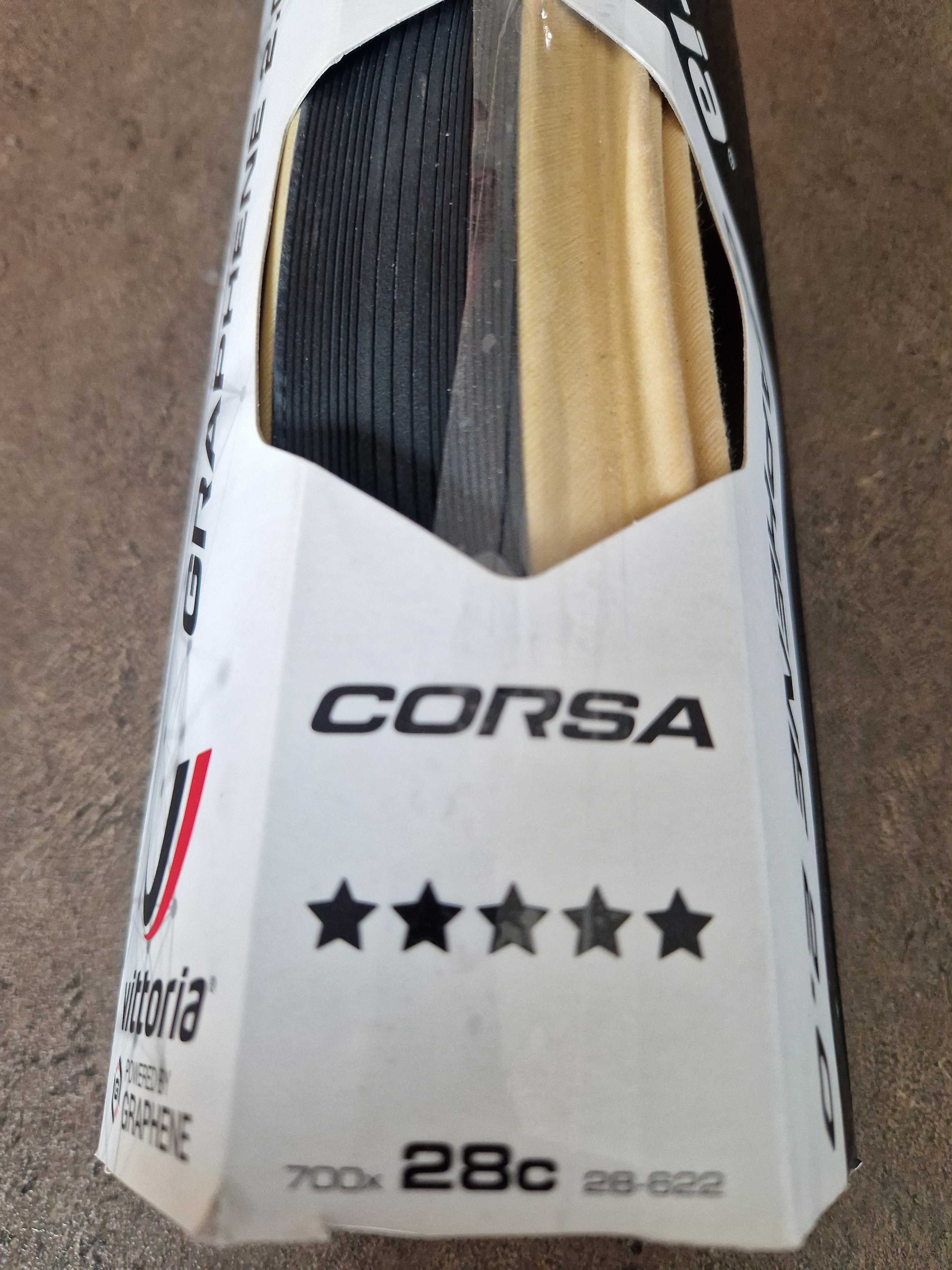 Opona Vittoria Corsa Graphene 2.0, 700x28c 28-622 NOWA!
