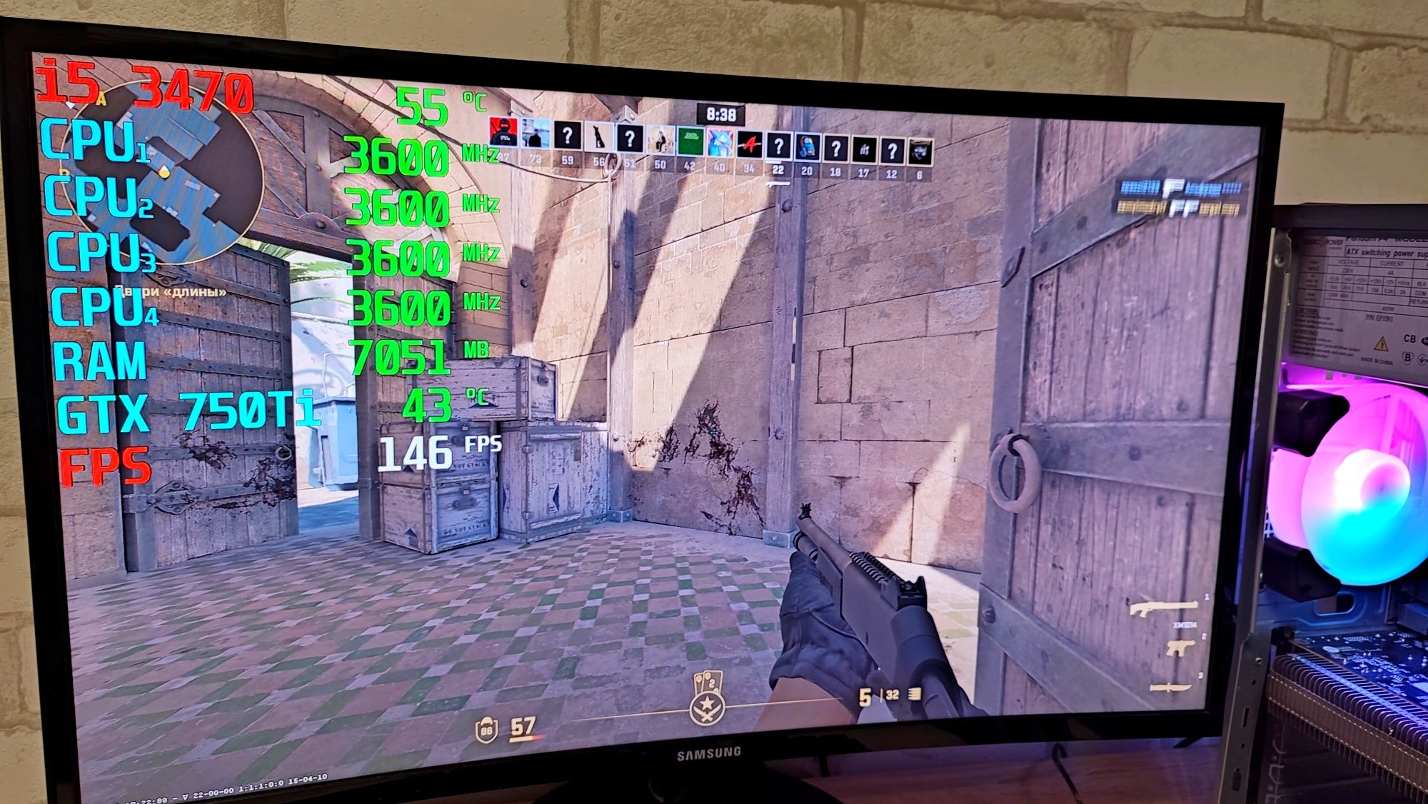 Игровой ПК i5 GTX 750Ti CS 2 GTA5 WOT fortnite DoTa2 PUBG RUST