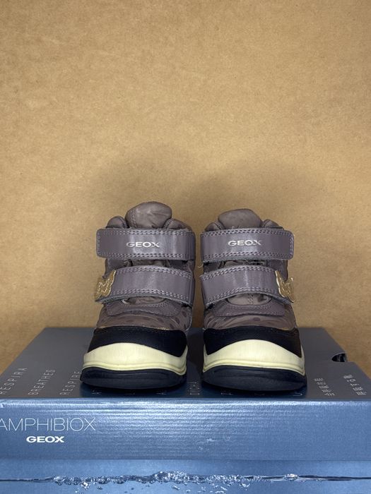 (24 р) Дитячі зимові черевики Geox Flanfil, Устілка 15.4 см