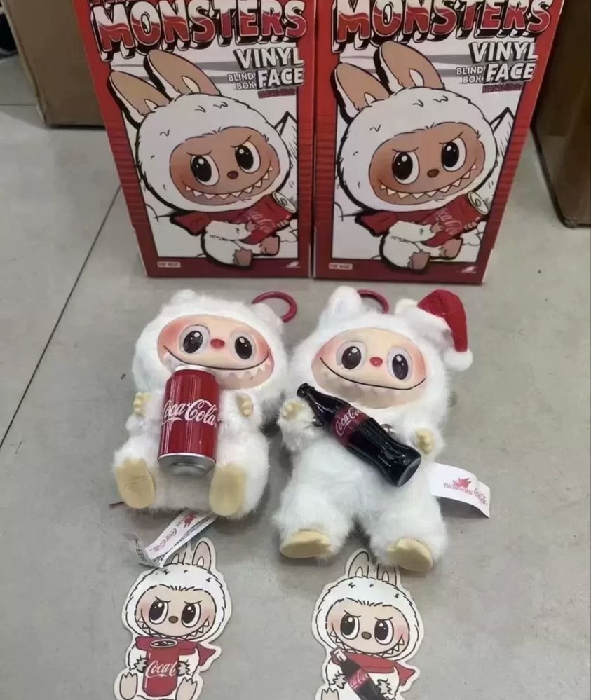 Іграшки Labubu, Лабубу Coca Cola, Кока кола