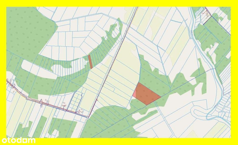 Działki rolno rekreacyjne – ponad 2,3ha! Malużyn