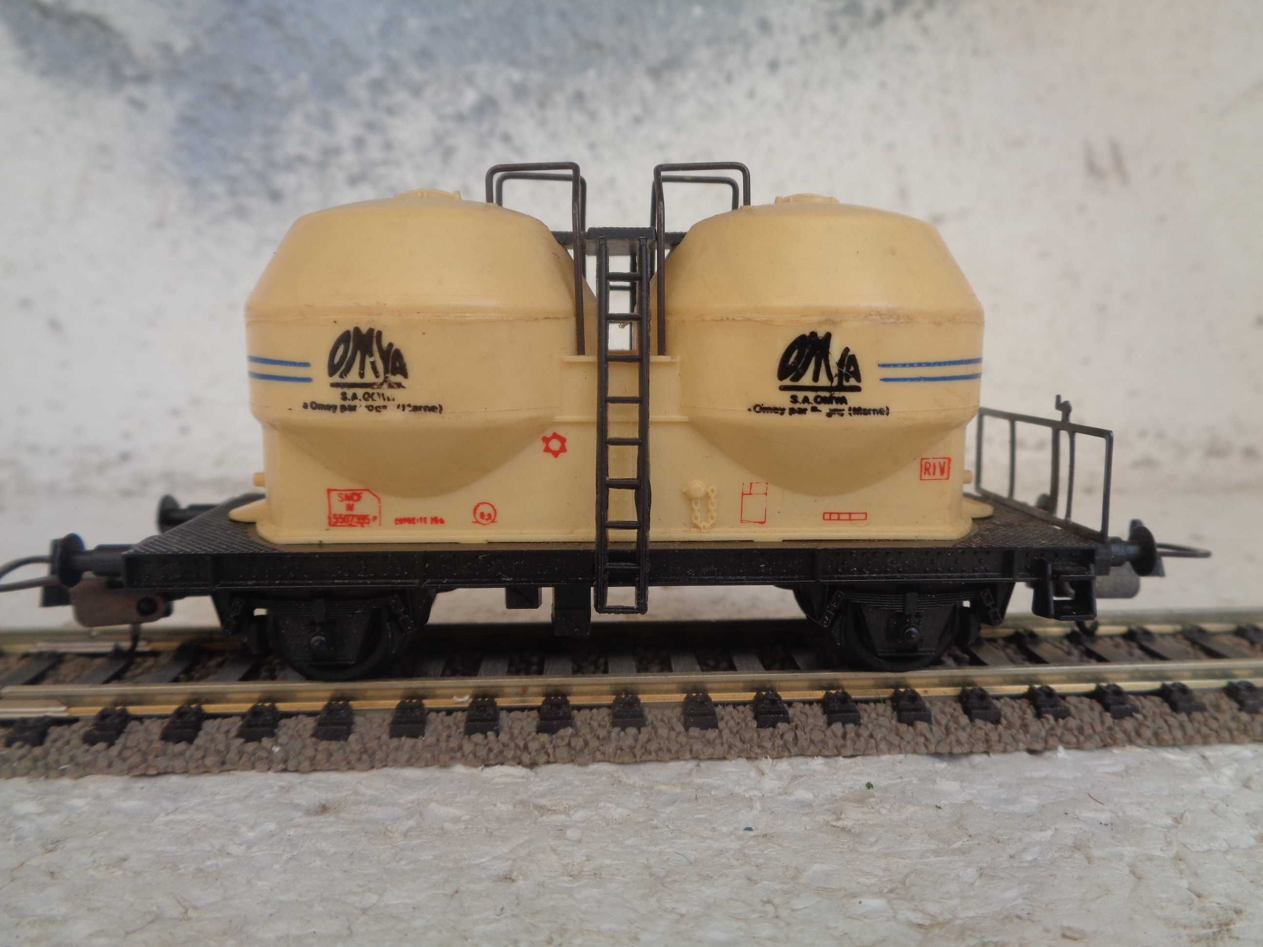 1:87 LIMA Cisterna OMYA da SNCF comboio