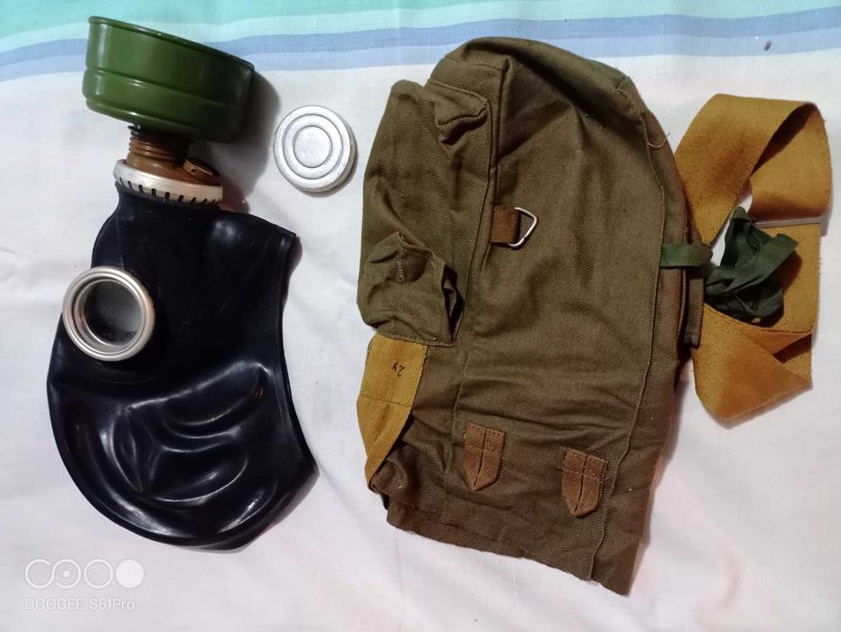 Протигаз ГП-5 чорний.Фільтрувальні коробки б/у.Ядра 5 кг.