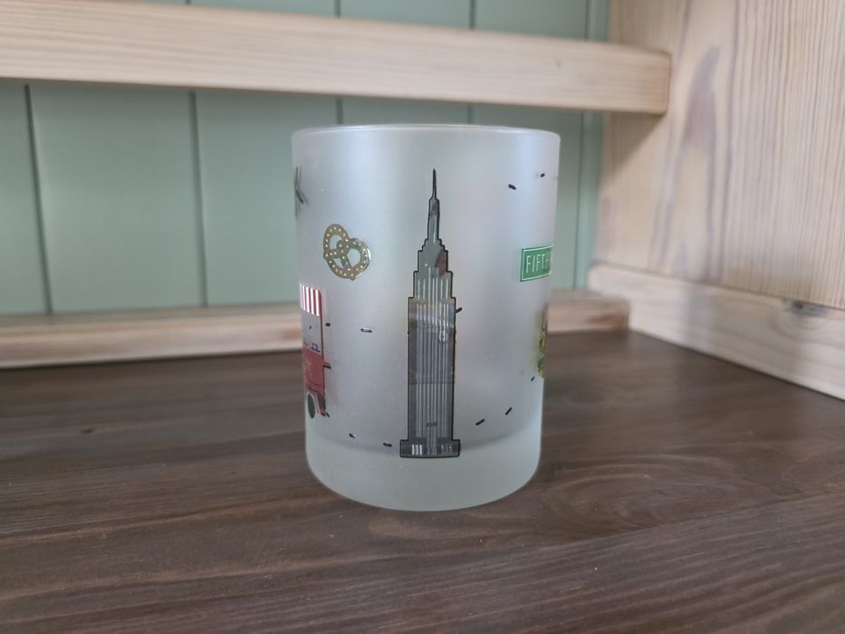 Szklanka New York City – mrożone szkło, 300 ml