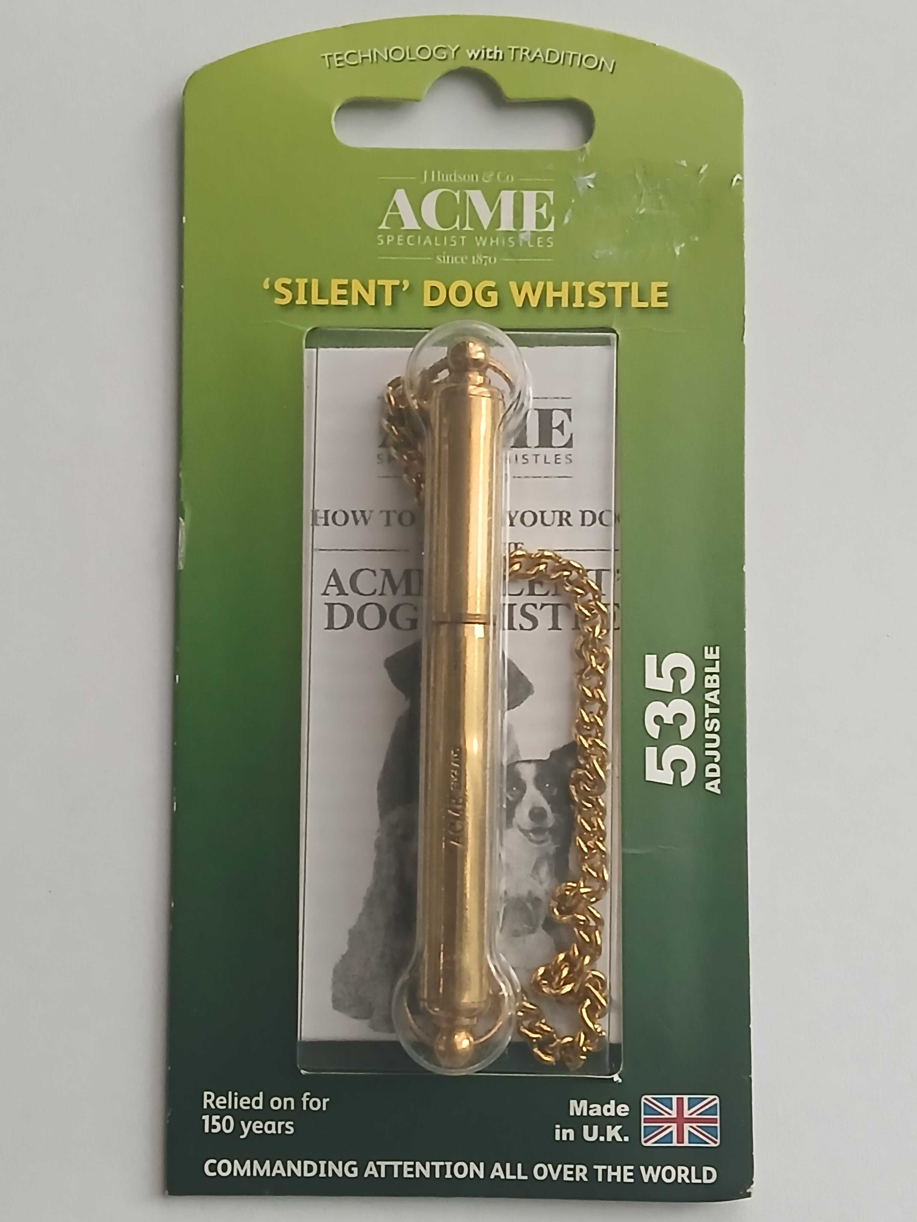 Gwizdek dla psa ACME 535 Silent – złoty*nowy *oryginał