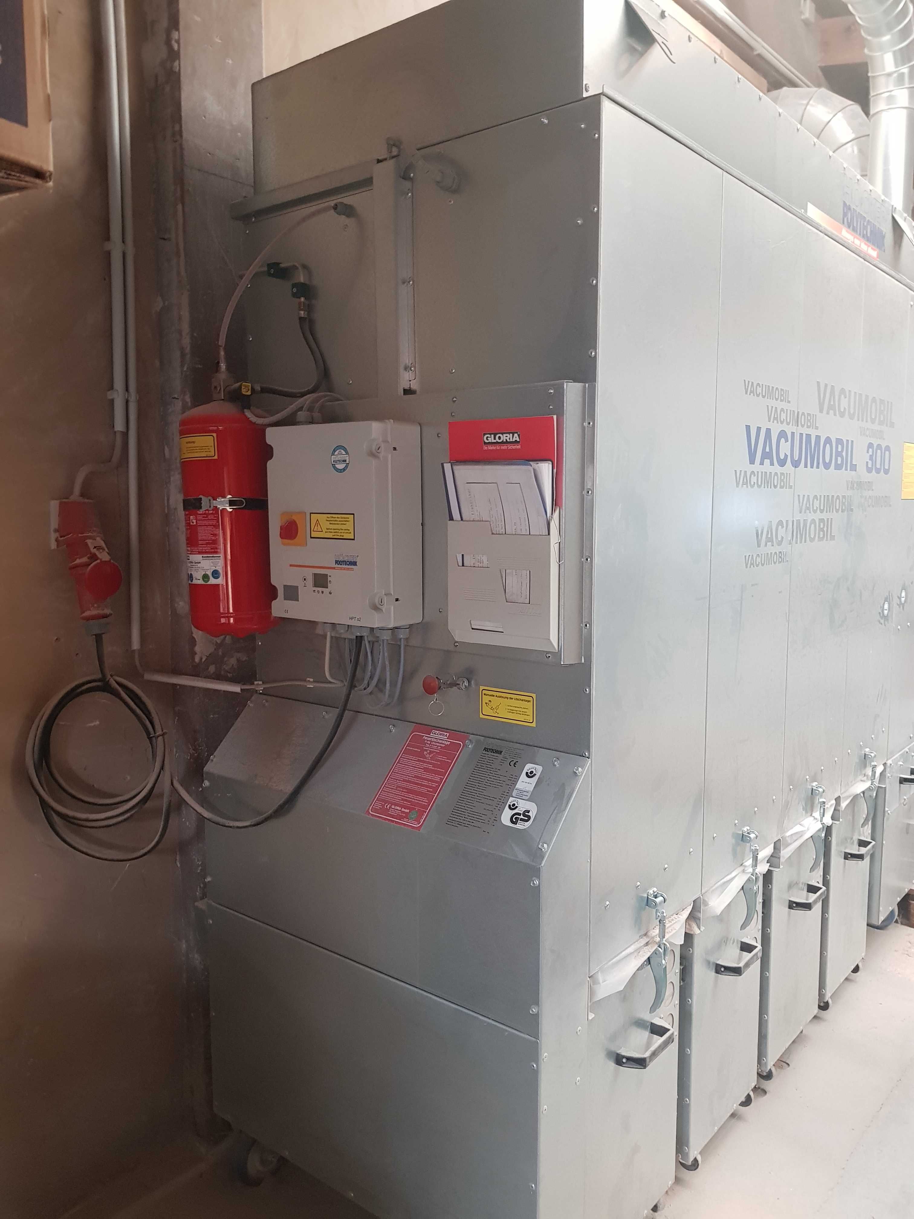 Wyciąg trocin  HOCKER POLYTECHNIK Vacumobil  VT 300 Schuko Alko Nestro