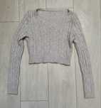 Szarobeżowy sweter rozm.S