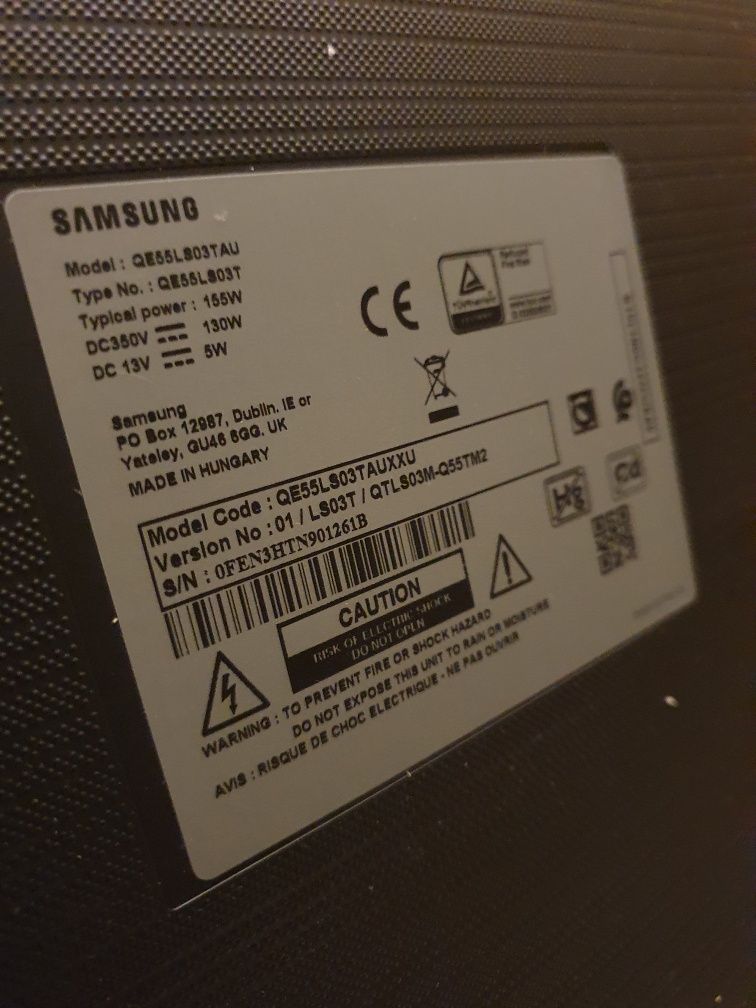 Телевизор Samsung 55" The Frame ls03t