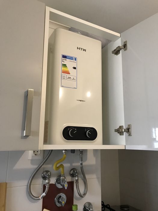 Esquentador a Gás Natural 11L A (Branco) - HTW