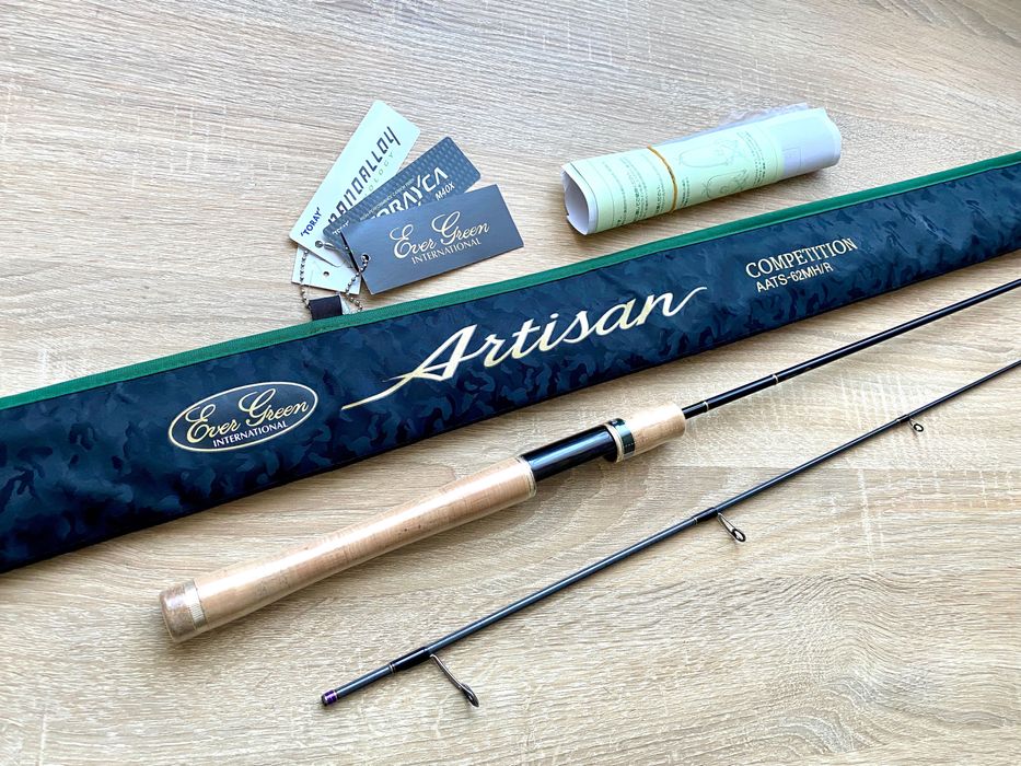 ТОП спінінг Evergreen 24`Artisan Competition AATS-62MH/R made in JAPAN