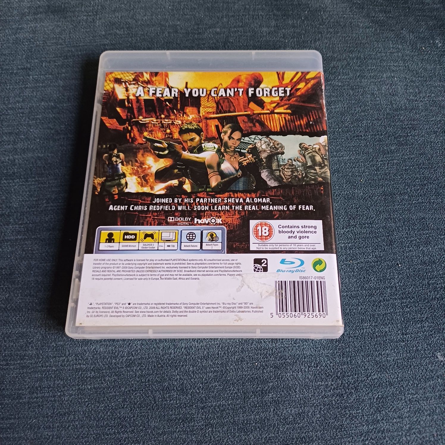 Resident Evil 5 ps3