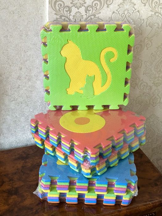 Килимок мозаїка . Ігровий коврик пазл мозаїка