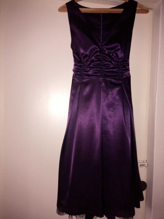 Сукня,  атлас, розмір S(44) - 50грн.