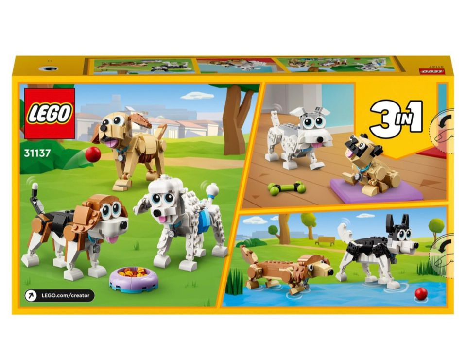 LEGO Creator 31137 Urocze psiaki