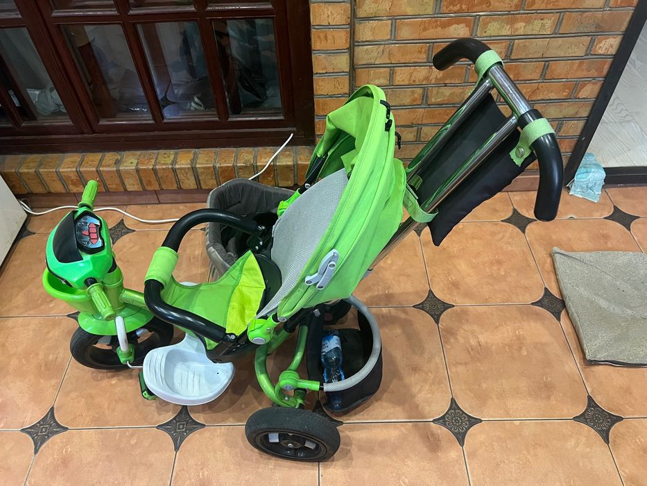 Велосипед коляска дитяча