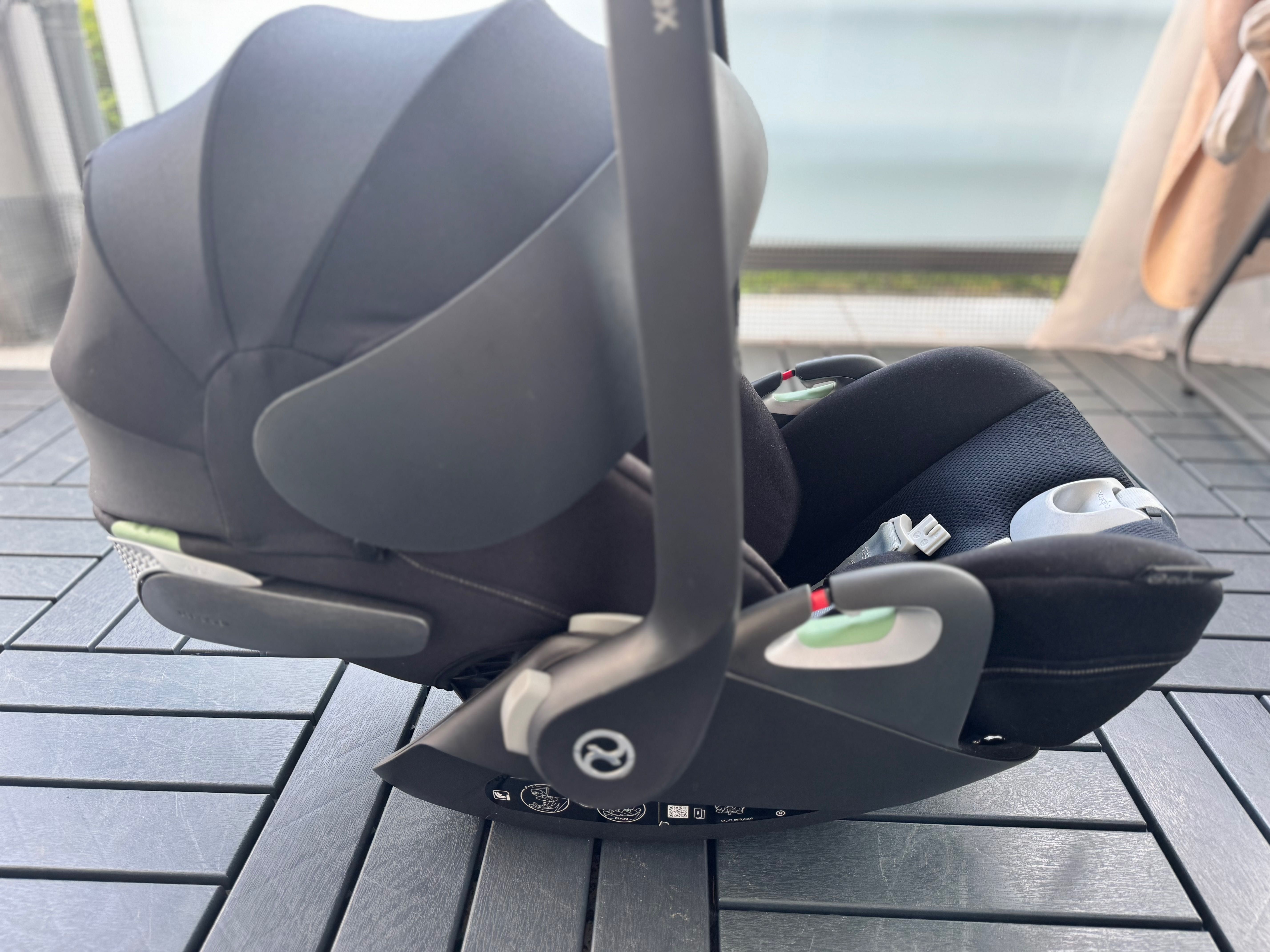 Fotelik obrotowy Cybex Cloud T i-size Plus Sepia Black 0-13 kg +baza T