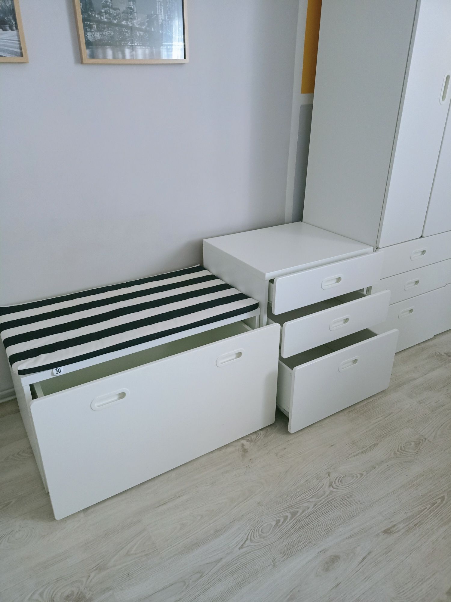 Meble ikea białe Stuva REZERWACJA DO 15.08
