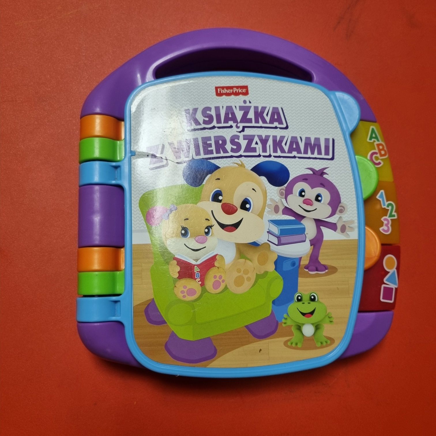 Fisher price  ksiązka z wierszykami