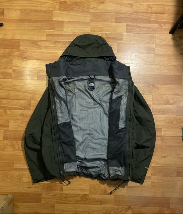 (XL) THE NORTH FACE хаки курточка на мембране весенняя осенняя