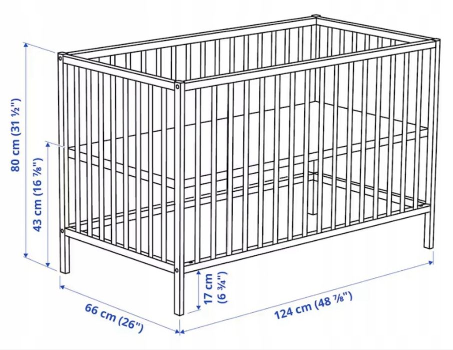 Lozeczko ikea, bez materaca