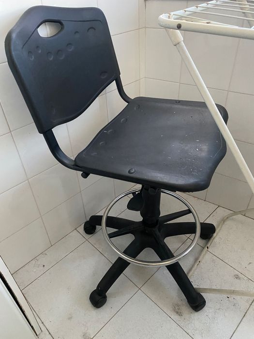 Cadeira, alta, bancada