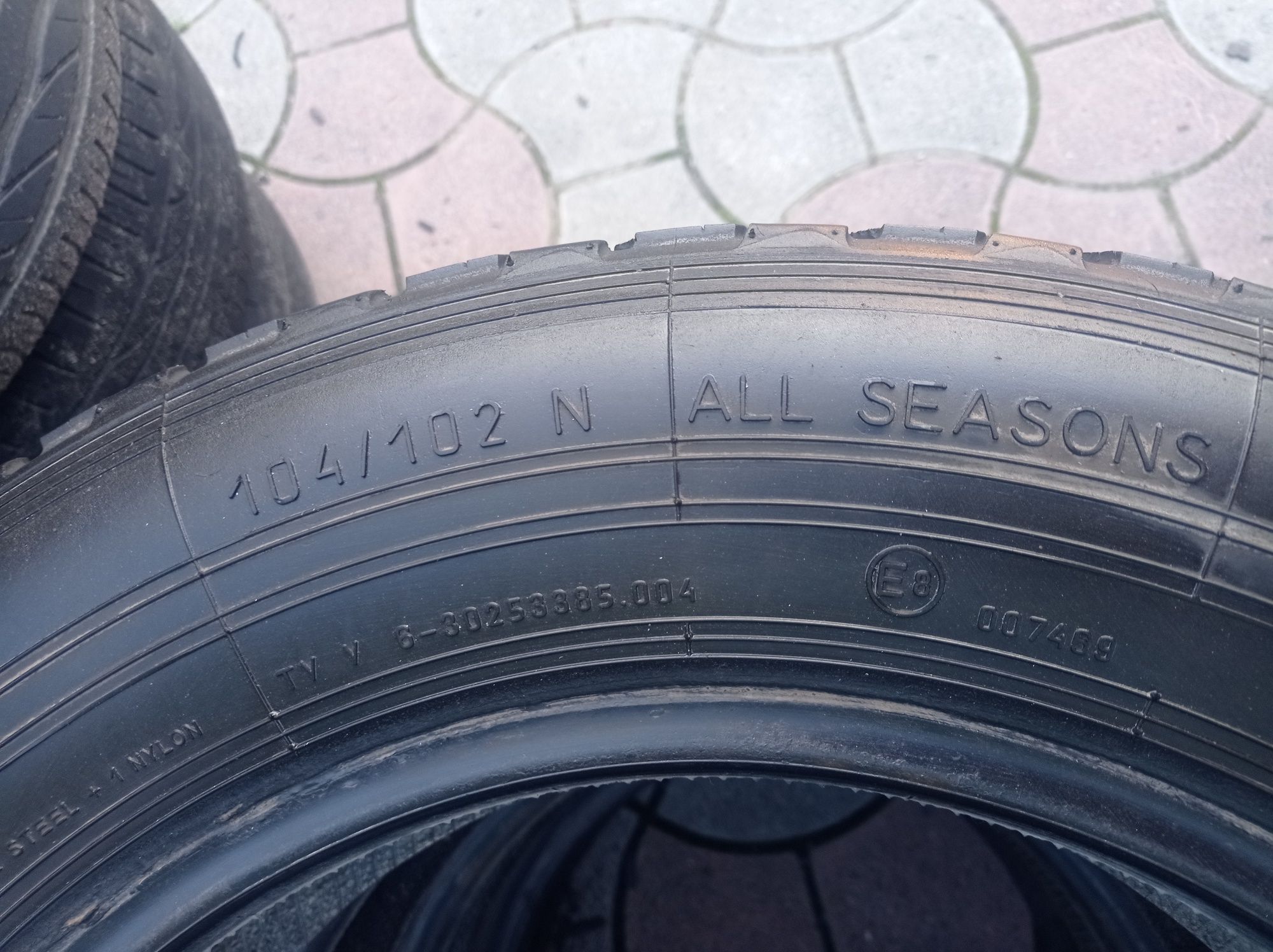 Шини Газель 185/75R16C ROSAVA БЦ-24. 4шт. Всесезонка.