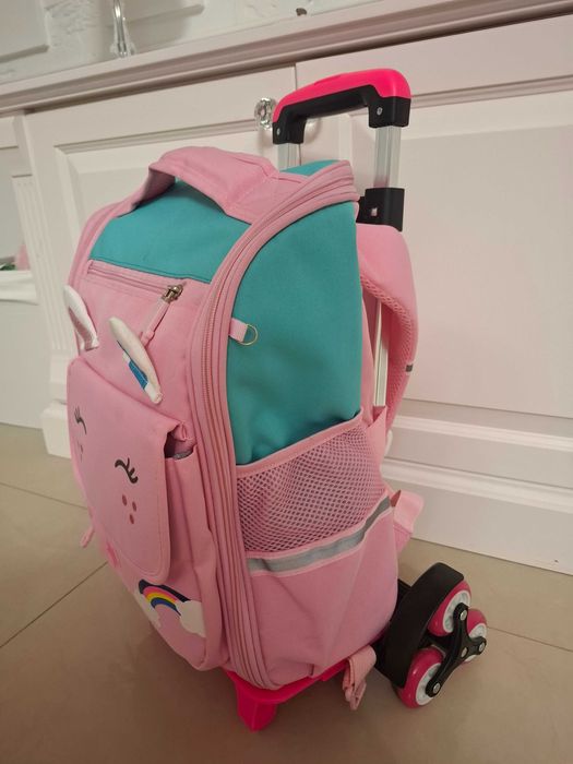 Plecak Walizka Jednorożec nowy na kółkach