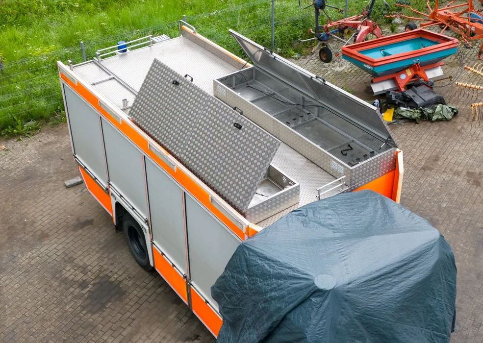 MAN STRAŻ Zabudowa Pojazd Techniczny Wsparcie  ZABUDOWA STRAŻ Sprzedam wóz wsparcia Technicznego