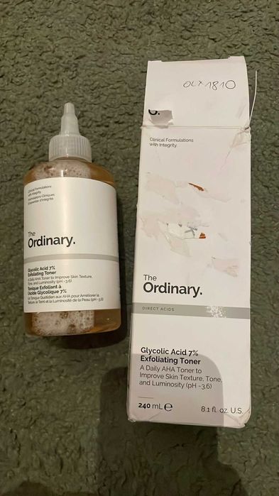 The Ordinary Glycolic Acid 7% Exfoliating Toner tonik 240ml 1811