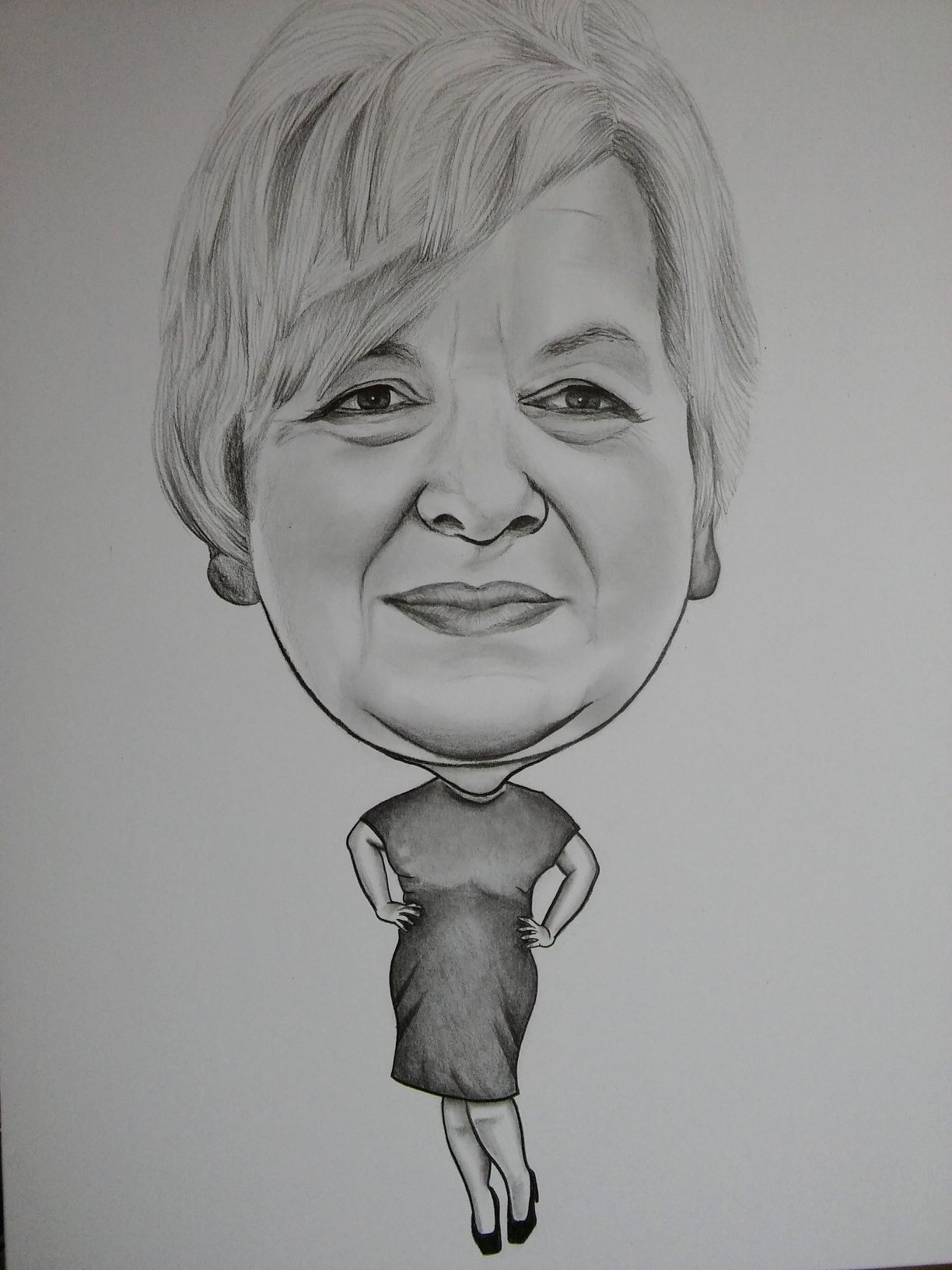 Portret ołówkiem
